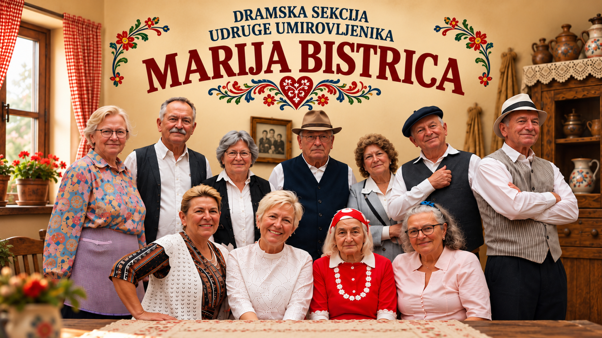 Marija Bistrica Retirees’ Folk Theater Group