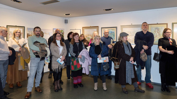 50 Otvorenje Izložbe Zlatka Crneca 08 01 2026