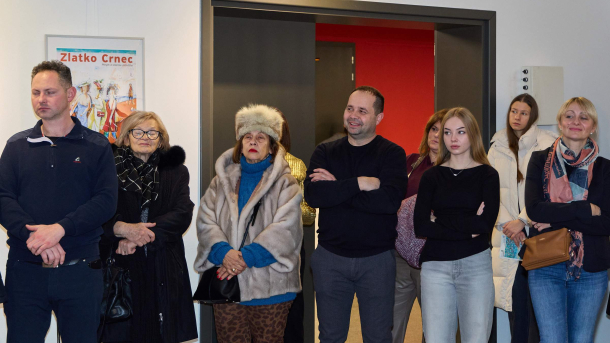 57 Otvorenje Izložbe Zlatka Crneca 08 01 2026